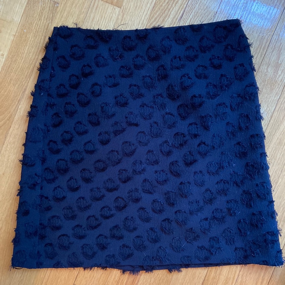 Loft black skirt size 0